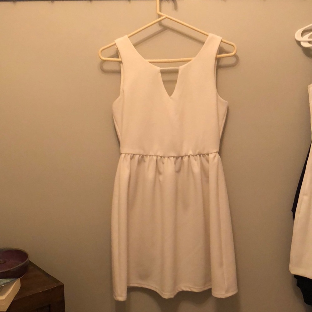 Off white dress by Pink Owl